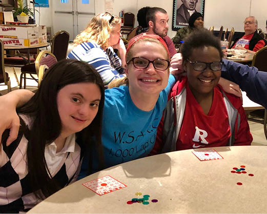 3 Friends at Bingo